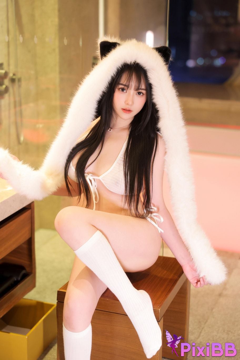 XR Uncensored Soft Love R18 Xiuren.com Model White Kitten PixiBB.COM 072