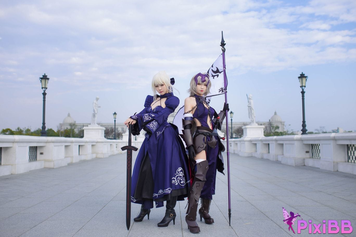 Arty Huang & KaYa Huang Saber & Jeanne D'Arc Alter PixiBB.COM 130