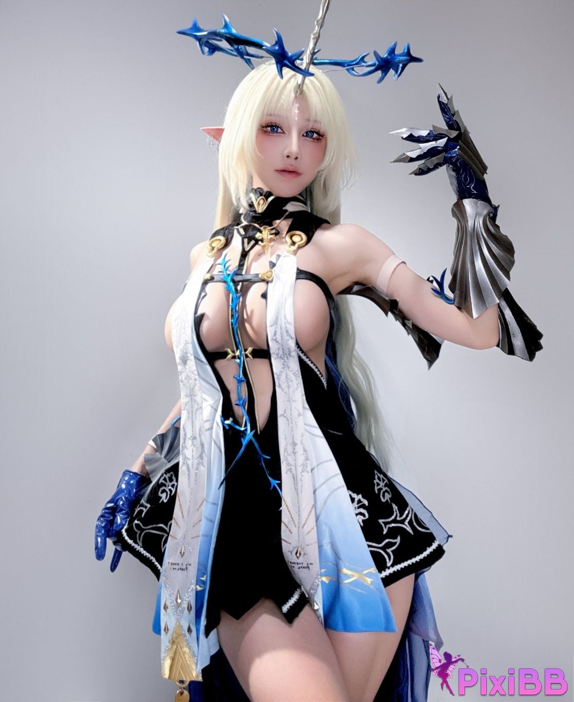 Cosplay Shui Miao Aqua Xiadie Fuludlis Selfie PixiBB.COM 024