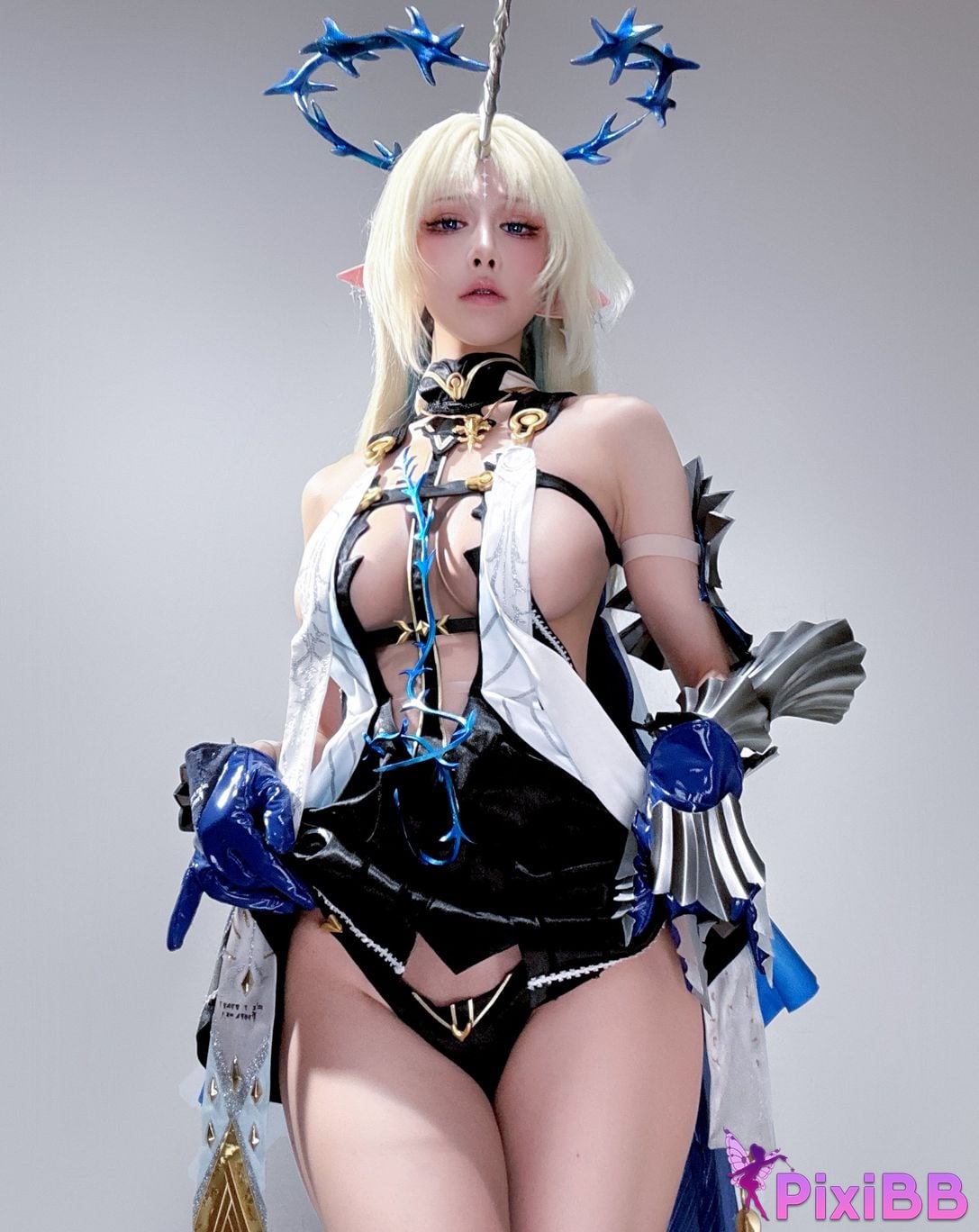 Cosplay Shui Miao Aqua Xiadie Fuludlis Selfie PixiBB.COM 025