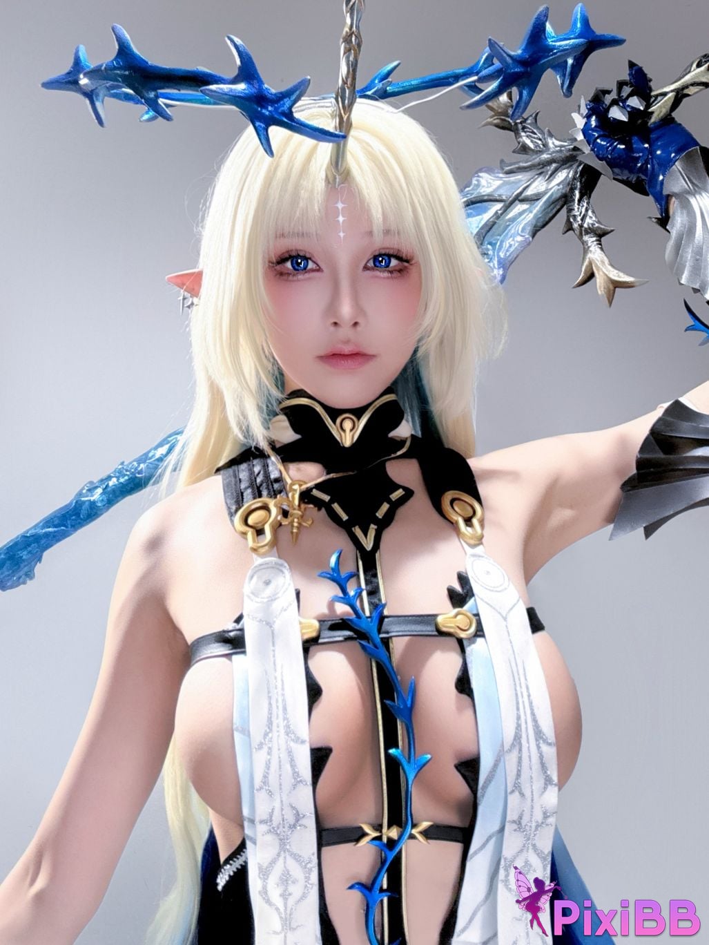 Cosplay Shui Miao Aqua Xiadie Fuludlis Selfie PixiBB.COM 033