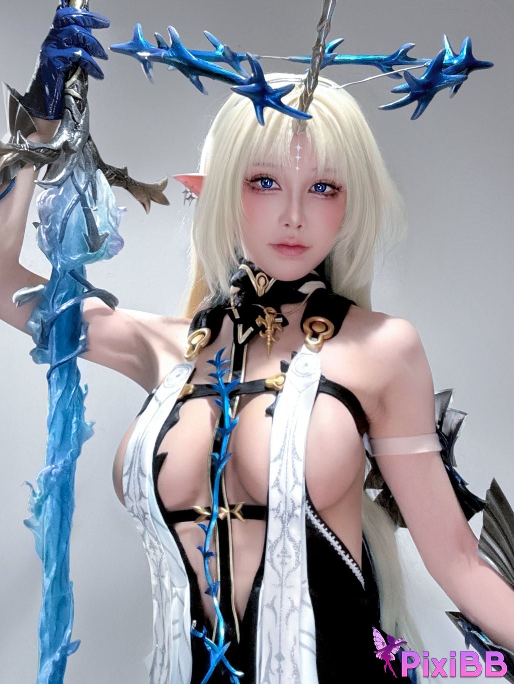 Cosplay Shui Miao Aqua Xiadie Fuludlis Selfie PixiBB.COM 039