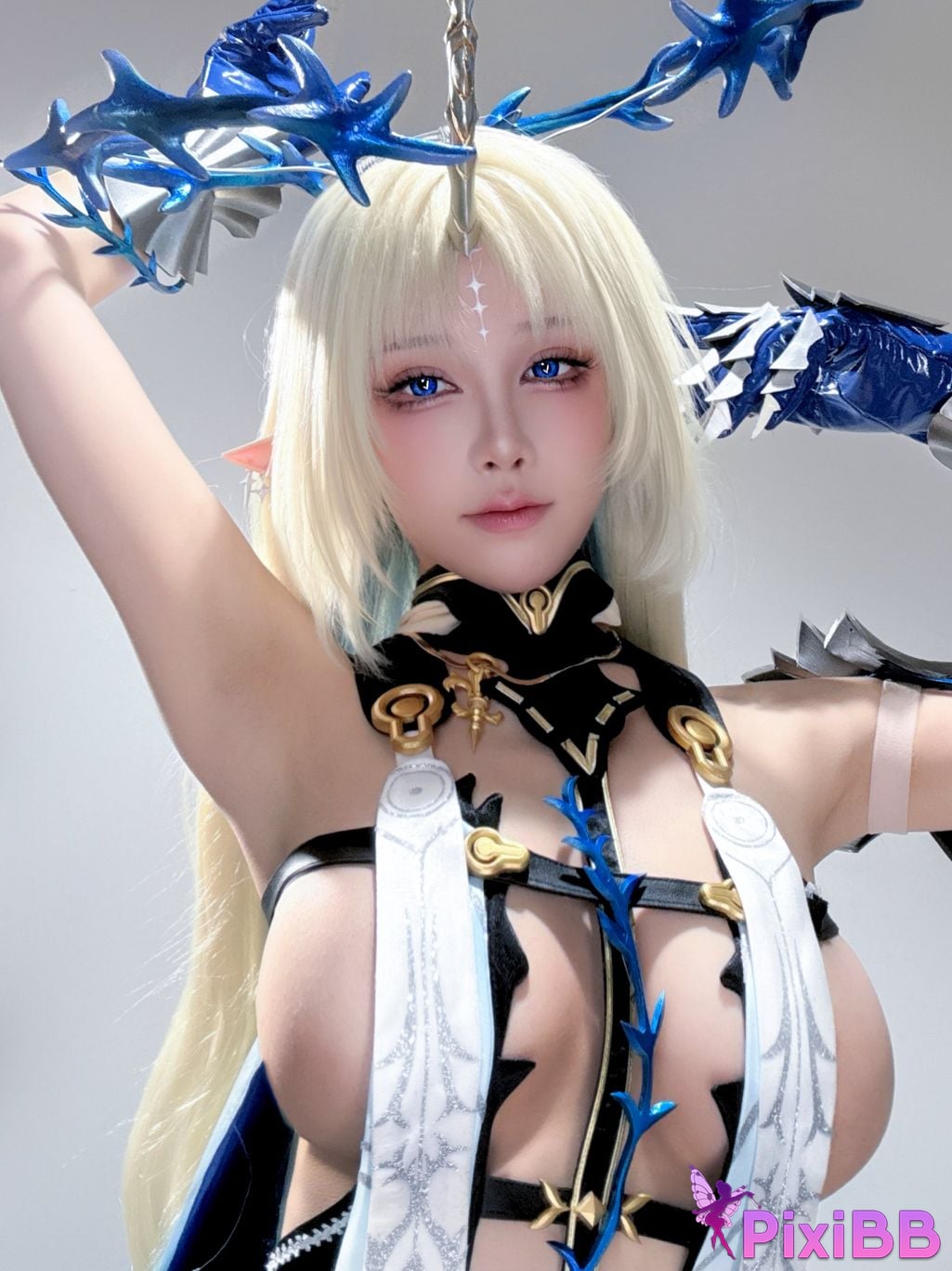 Cosplay Shui Miao Aqua Xiadie Fuludlis Selfie PixiBB.COM 042