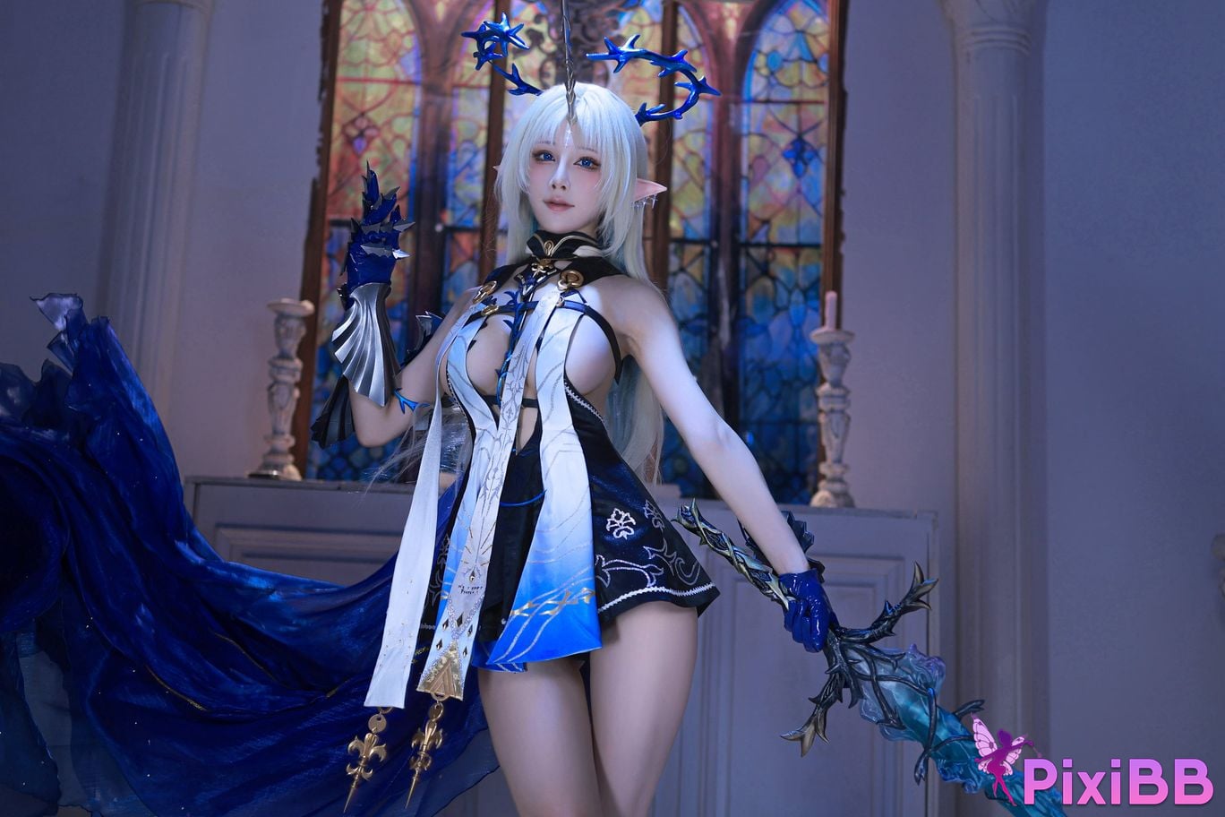 Cosplay Shui Miao Aqua Caticia Fleurdelys PixiBB.COM 001