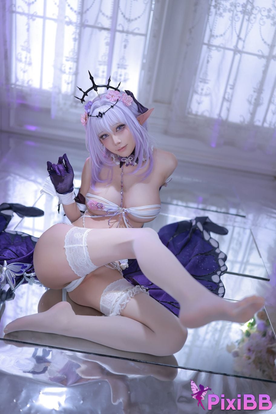 Cosplay Shui Miao Aqua Xiadie PixiBB.COM 015