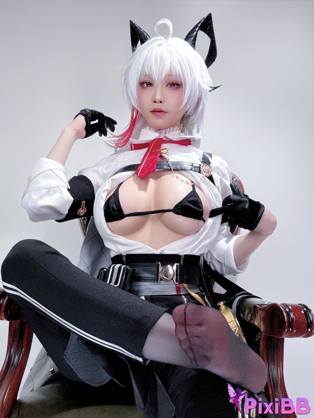 Cosplay Shui Miao Aqua Zan Ni Selfie PixiBB.COM 004