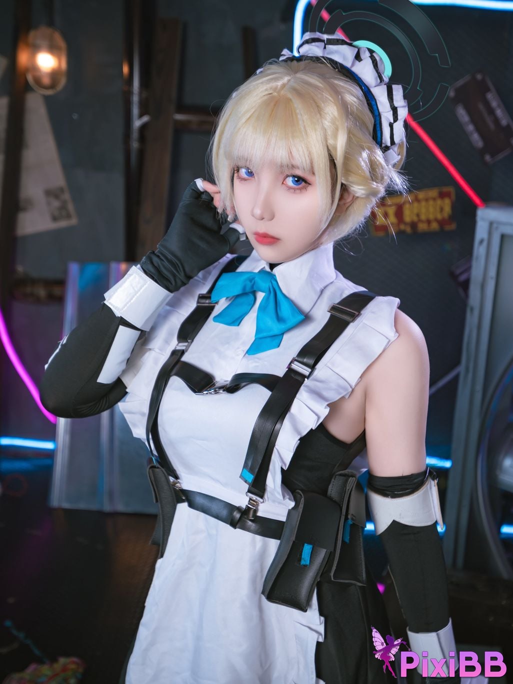 Cosplayer small and sweet wine Azure Archives Asukama Toki Maid PixiBB.COM 001