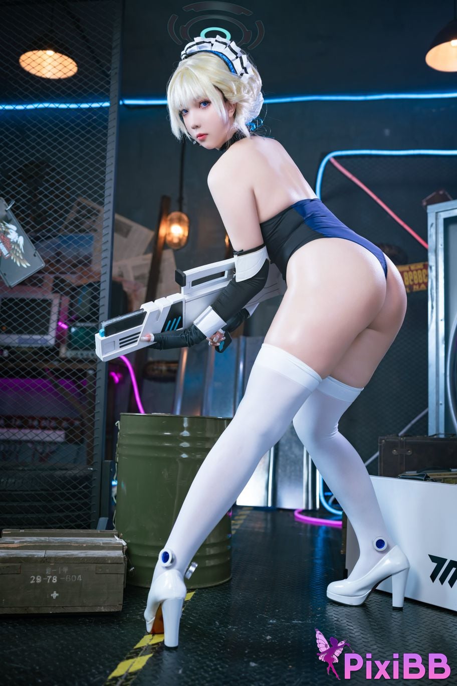 Cosplayer small and sweet wine Azure Archives Asukama Toki Maid PixiBB.COM 010