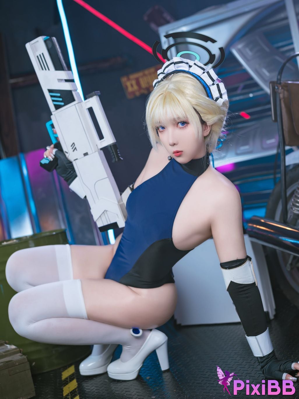 Cosplayer small and sweet wine Azure Archives Asukama Toki Maid PixiBB.COM 012