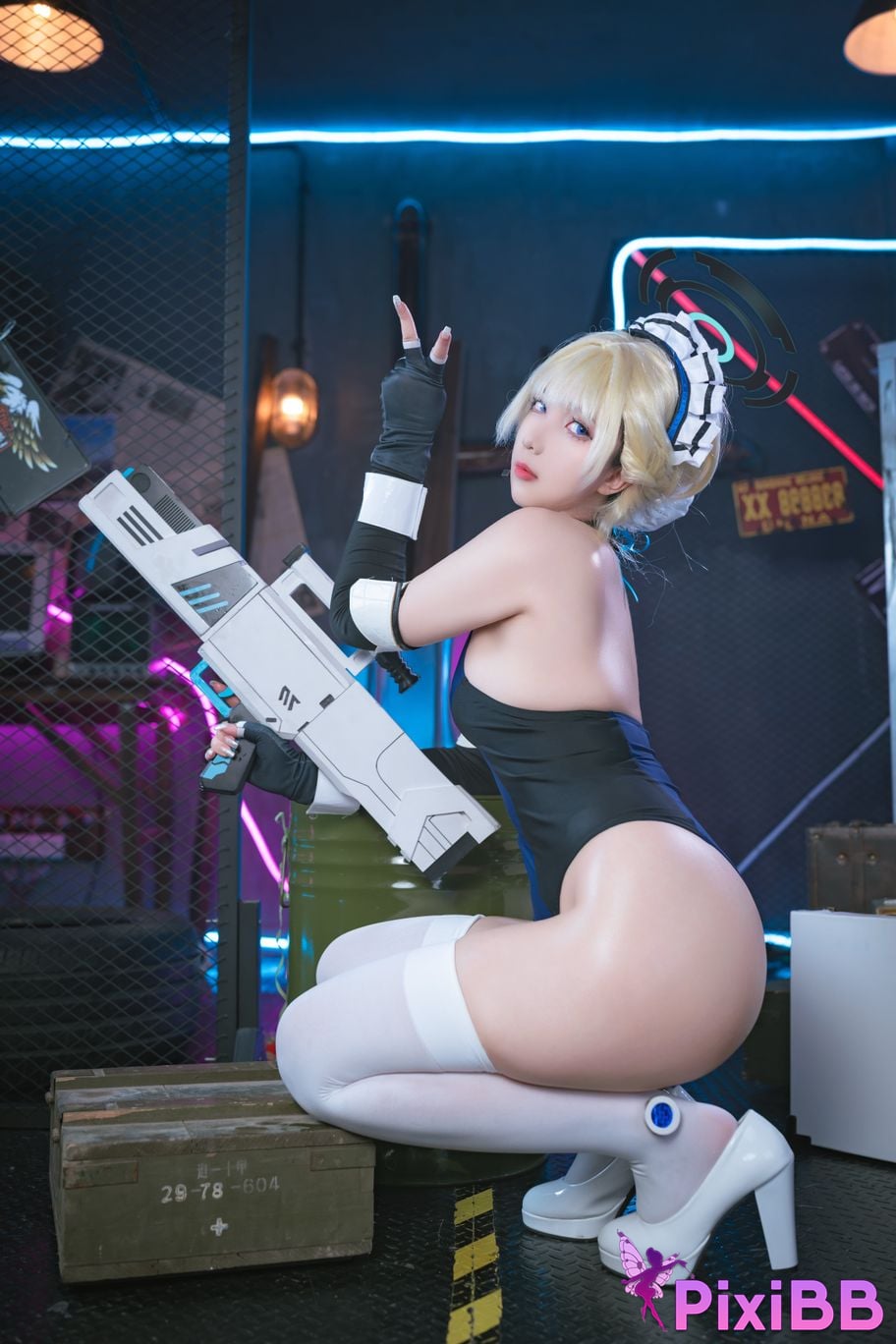 Cosplayer small and sweet wine Azure Archives Asukama Toki Maid PixiBB.COM 014