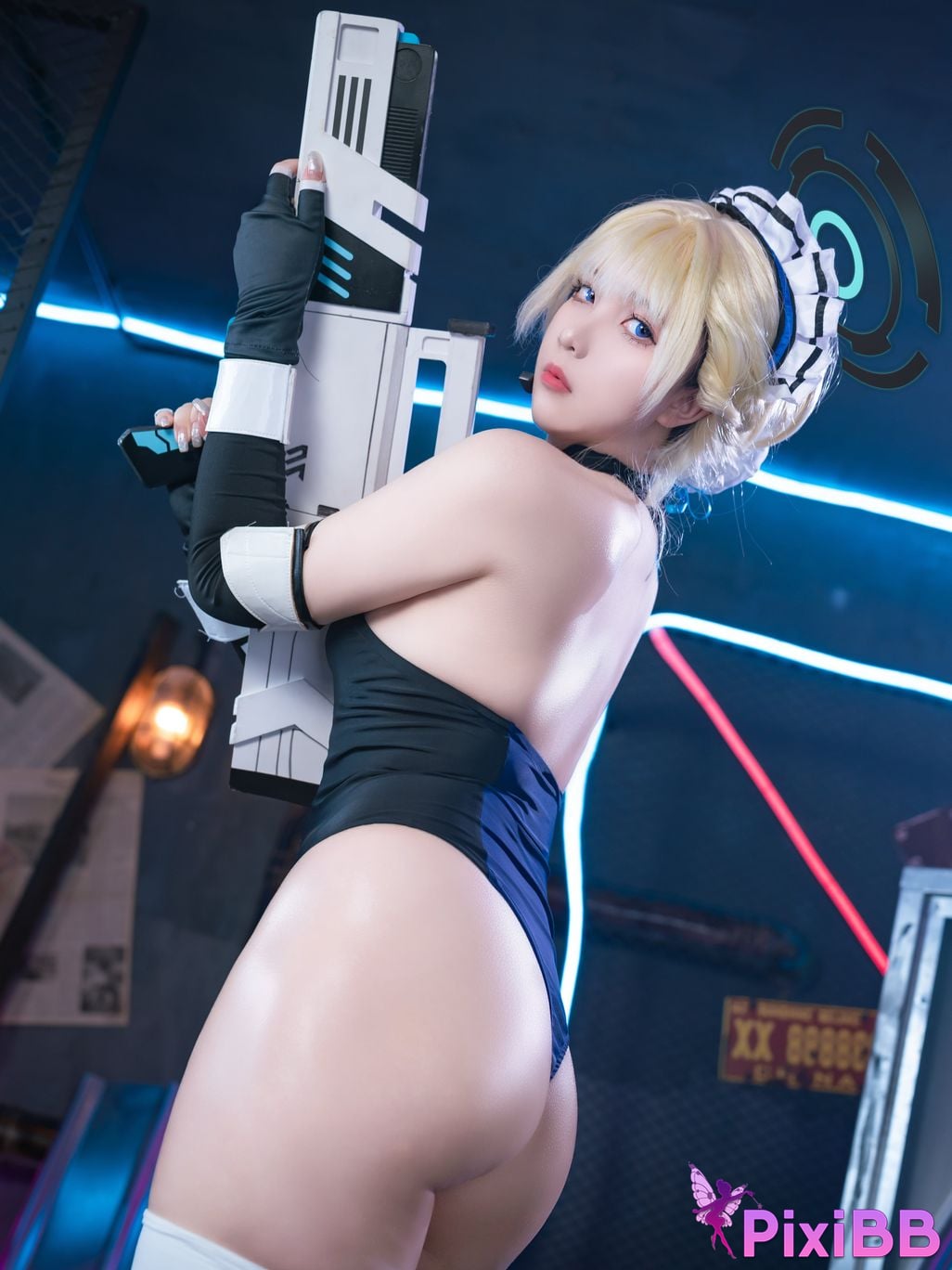 Cosplayer small and sweet wine Azure Archives Asukama Toki Maid PixiBB.COM 015