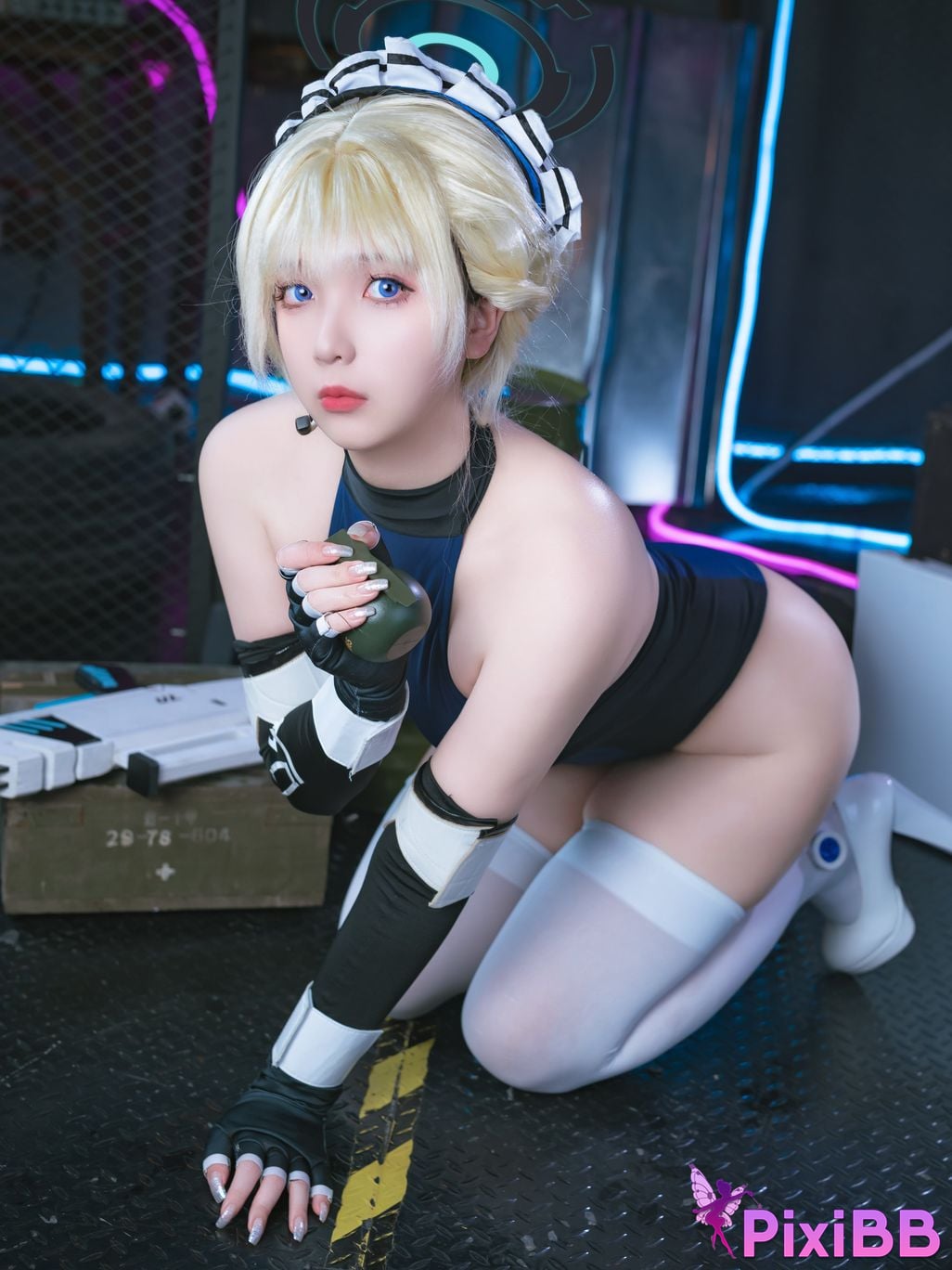 Cosplayer small and sweet wine Azure Archives Asukama Toki Maid PixiBB.COM 017