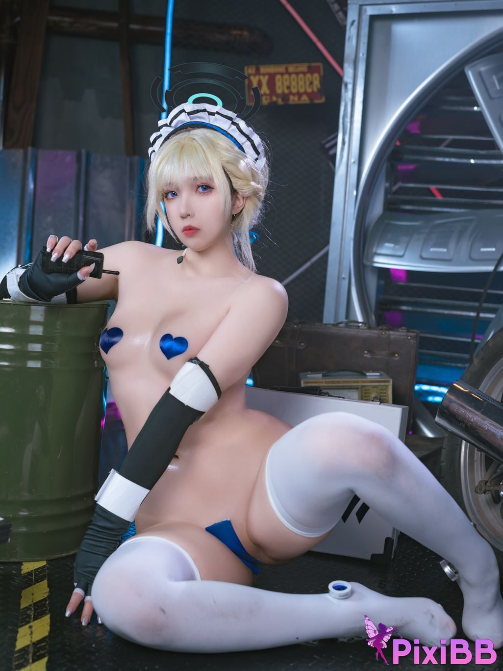 Cosplayer small and sweet wine Azure Archives Asukama Toki Maid PixiBB.COM 027