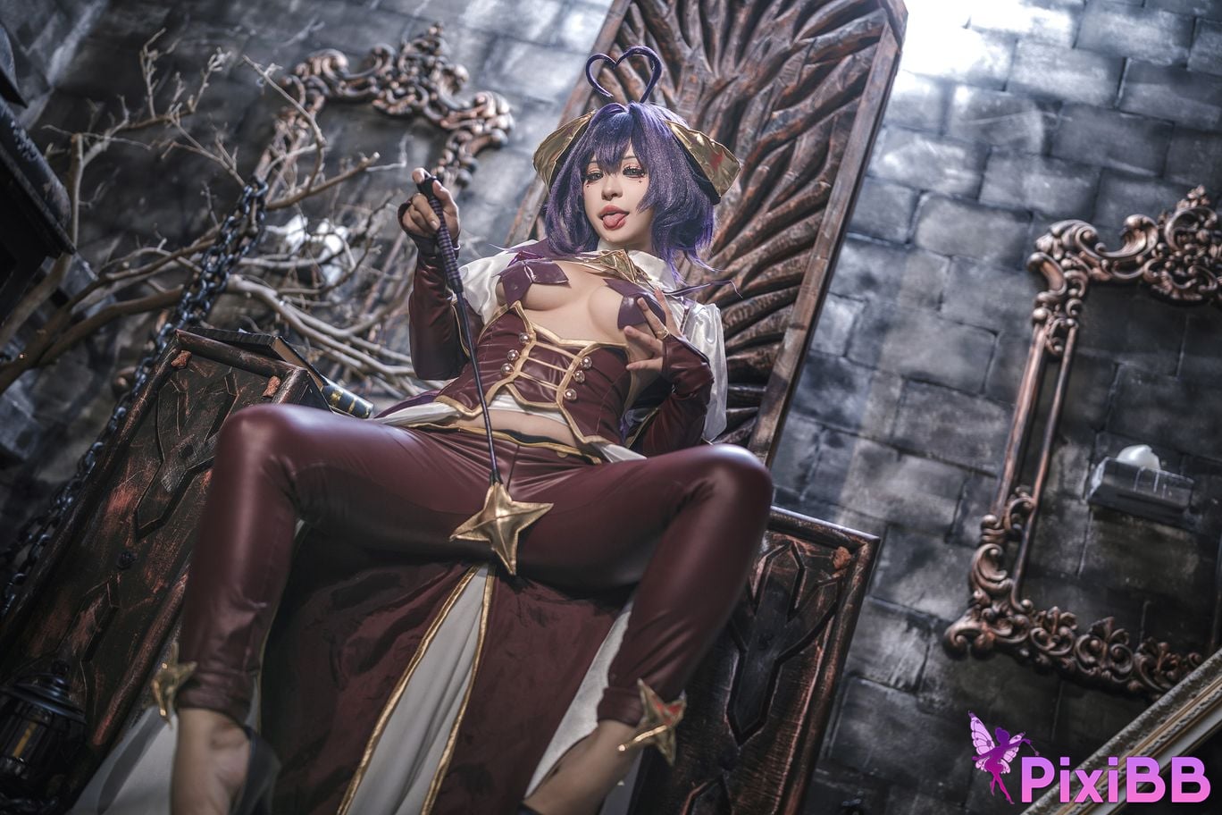 Cosplayer Kowa Amazake Chia Orange Wind Longing to Become a Magical Girl Maitina Hiiragi Donikoris PixiBB.COM 008