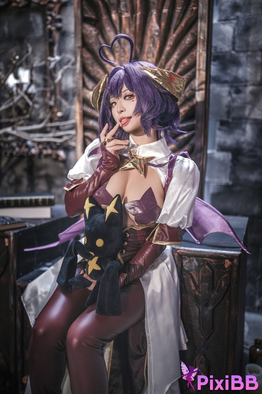 Cosplayer Kowa Amazake Chia Orange Wind Longing to Become a Magical Girl Maitina Hiiragi Donikoris PixiBB.COM 009