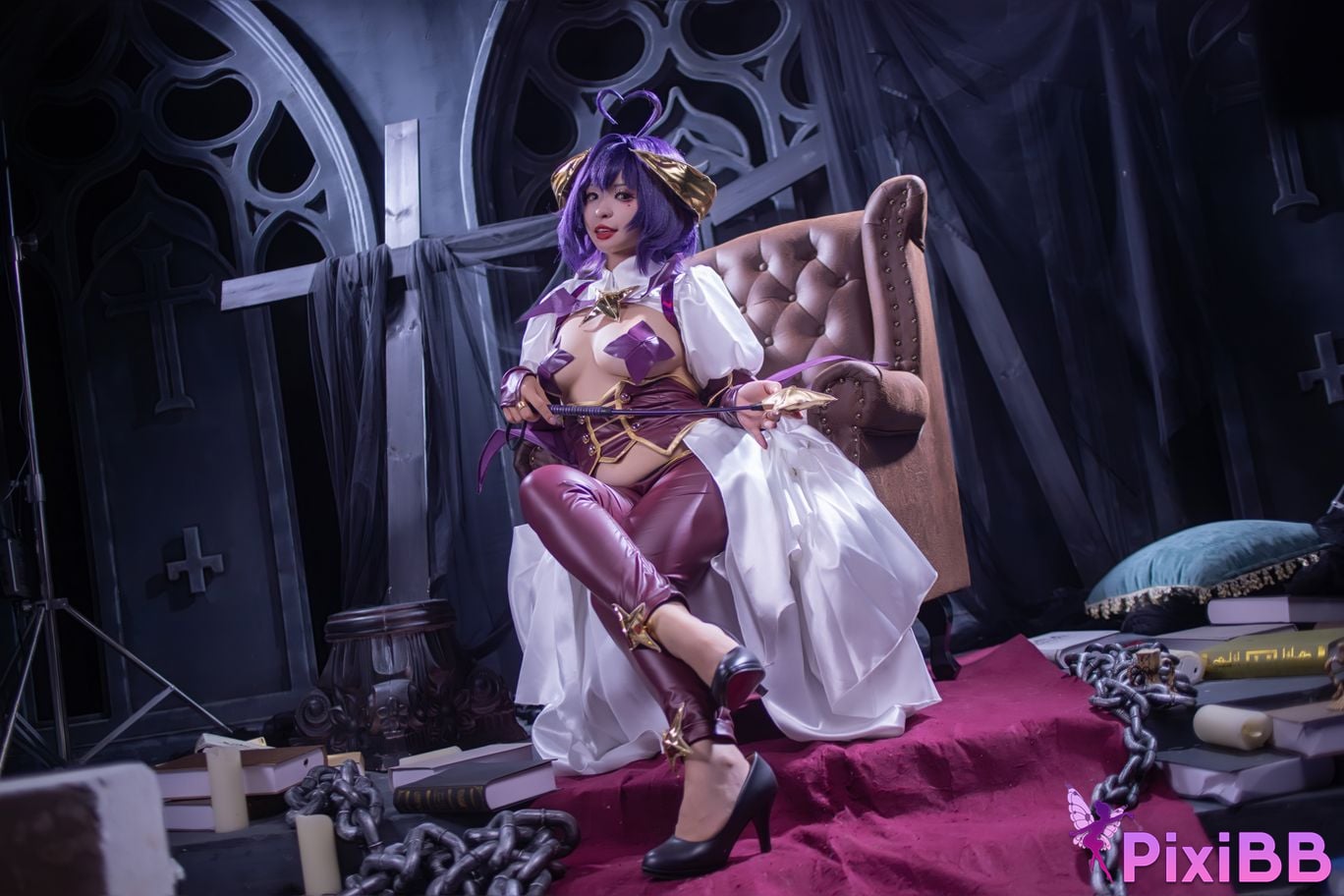 Cosplayer Kowa Amazake Chia Orange Wind Longing to Become a Magical Girl Maitina Hiiragi Donikoris PixiBB.COM 016