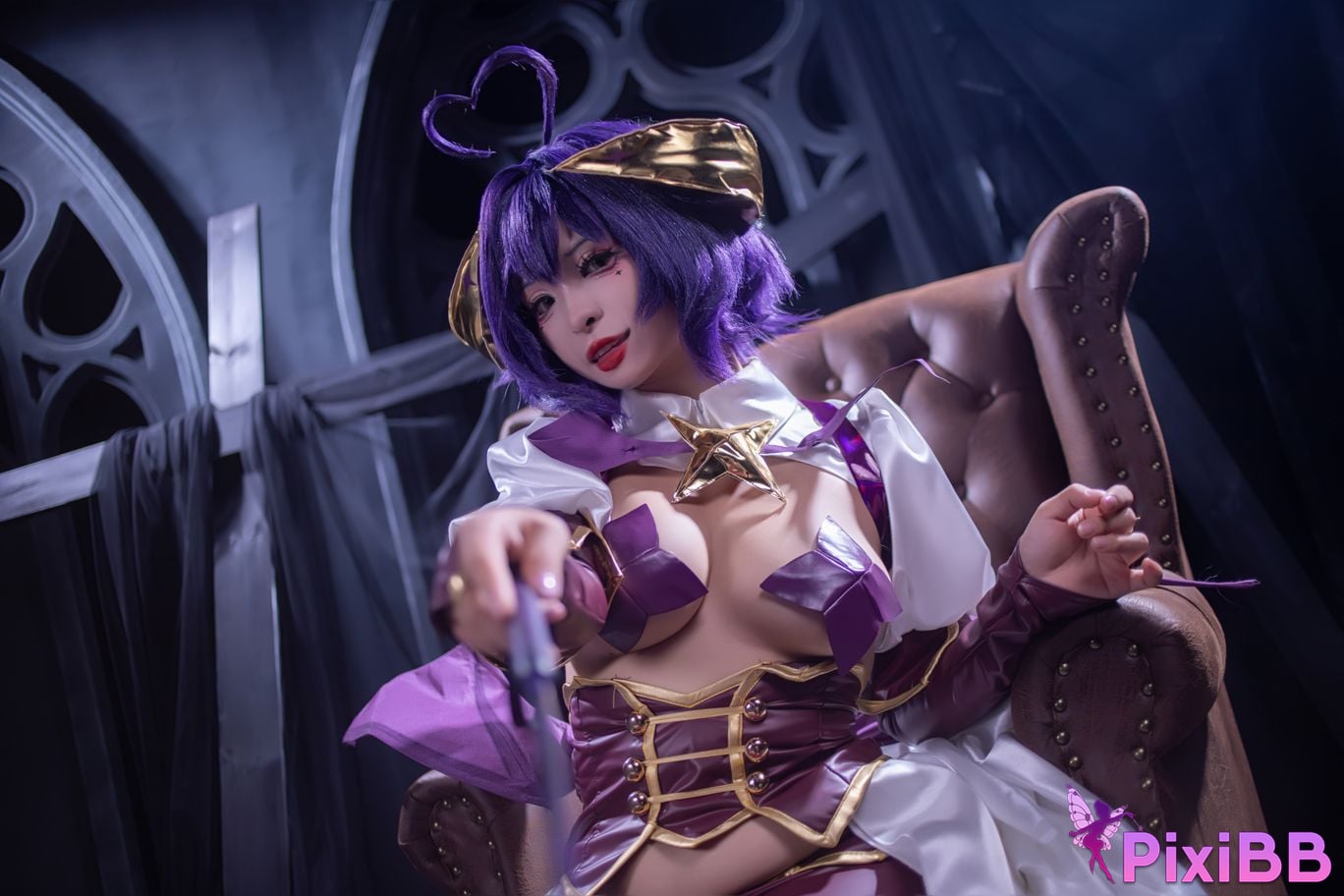 Cosplayer Kowa Amazake Chia Orange Wind Longing to Become a Magical Girl Maitina Hiiragi Donikoris PixiBB.COM 017