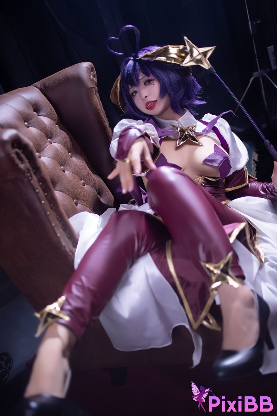 Cosplayer Kowa Amazake Chia Orange Wind Longing to Become a Magical Girl Maitina Hiiragi Donikoris PixiBB.COM 020