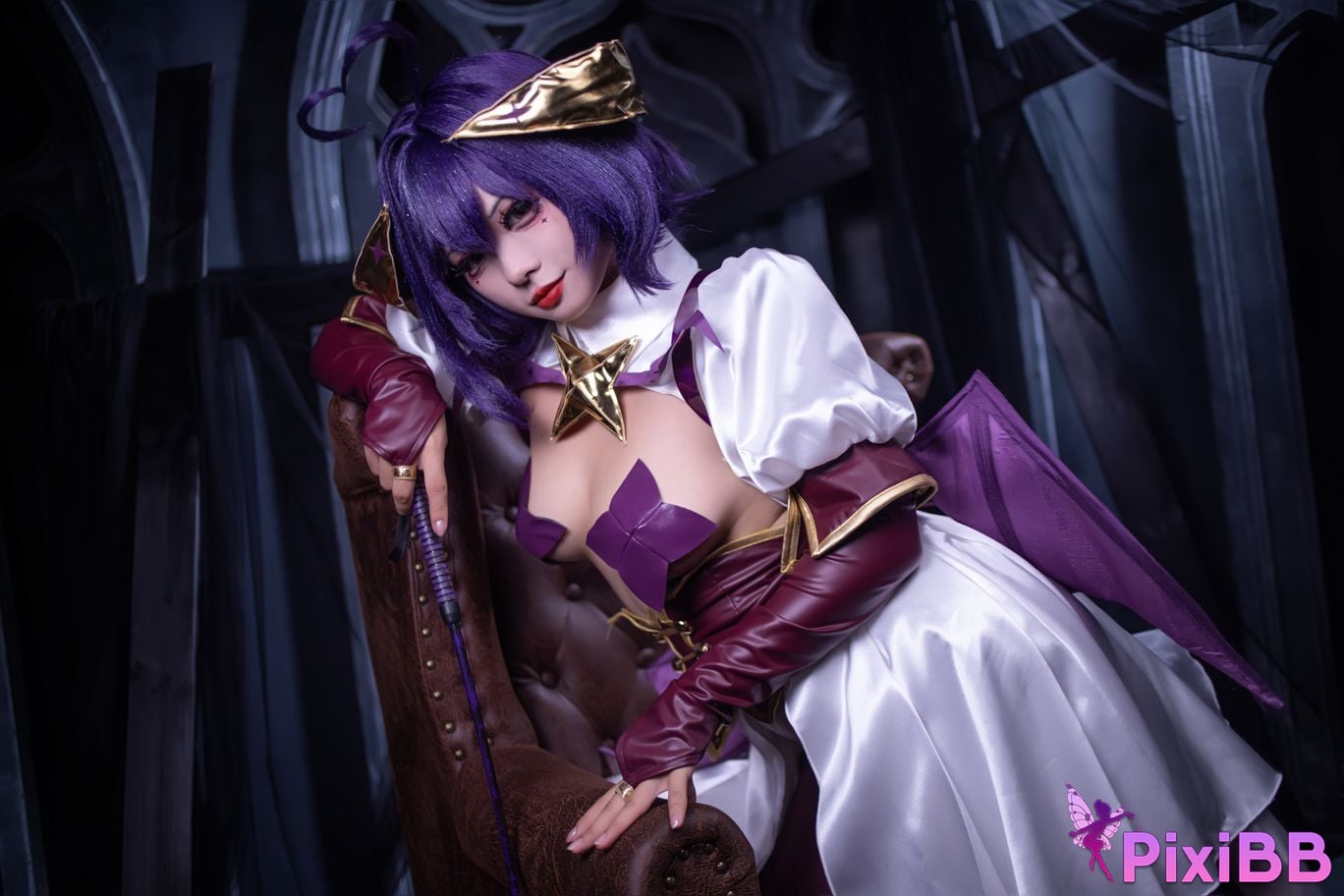 Cosplayer Kowa Amazake Chia Orange Wind Longing to Become a Magical Girl Maitina Hiiragi Donikoris PixiBB.COM 021