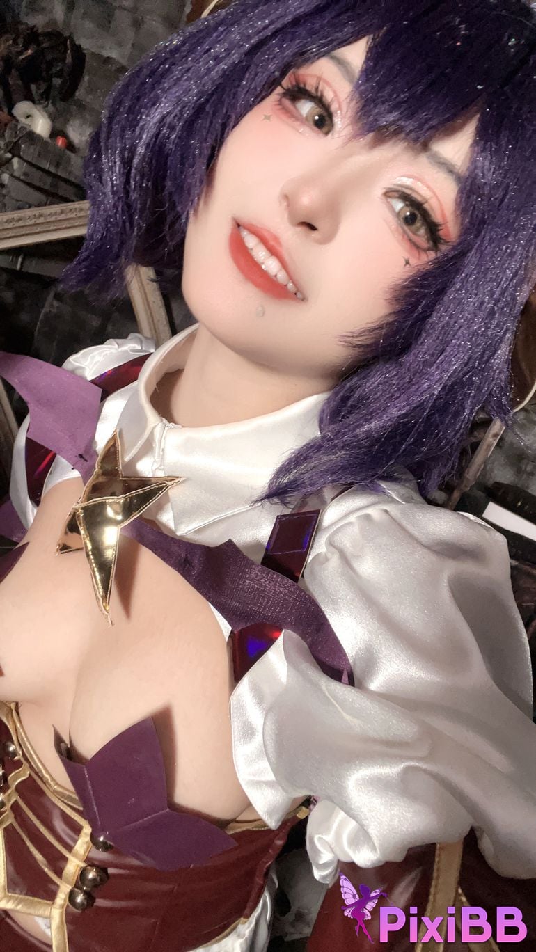 Cosplayer Kowa Amazake Chia Orange Wind Longing to Become a Magical Girl Maitina Hiiragi Donikoris PixiBB.COM 023