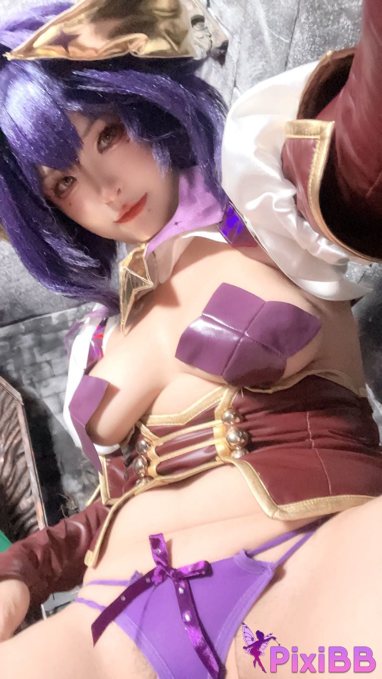 Cosplayer Kowa Amazake Chia Orange Wind Longing to Become a Magical Girl Maitina Hiiragi Donikoris PixiBB.COM 028