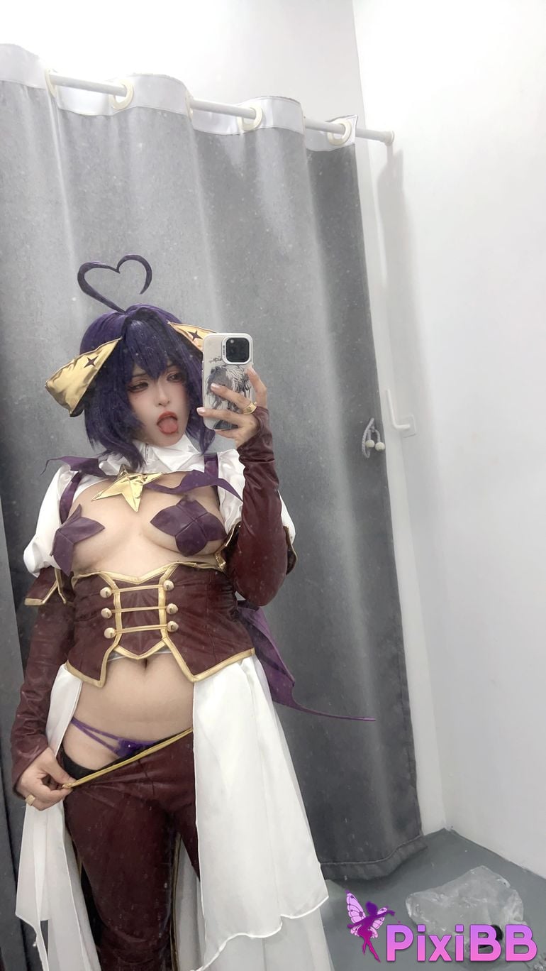 Cosplayer Kowa Amazake Chia Orange Wind Longing to Become a Magical Girl Maitina Hiiragi Donikoris PixiBB.COM 032