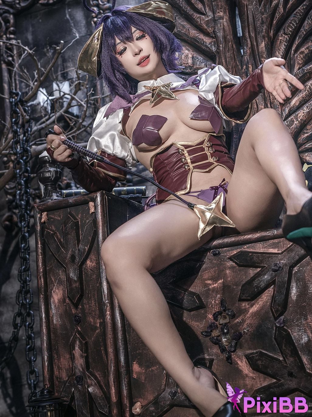 Cosplayer Kowa Amazake Chia Orange Wind Longing to Become a Magical Girl Maitina Hiiragi Donikoris PixiBB.COM 050