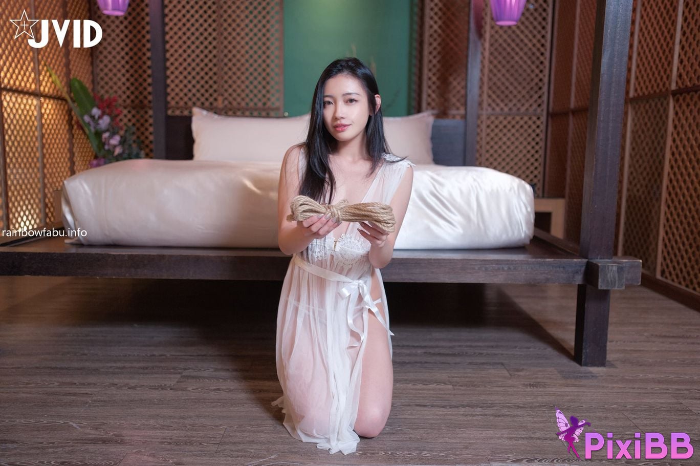 JVID Hikaru Natsugure Natsugures first experience in bondage the goddess of beautys bondage PixiBB.COM 058