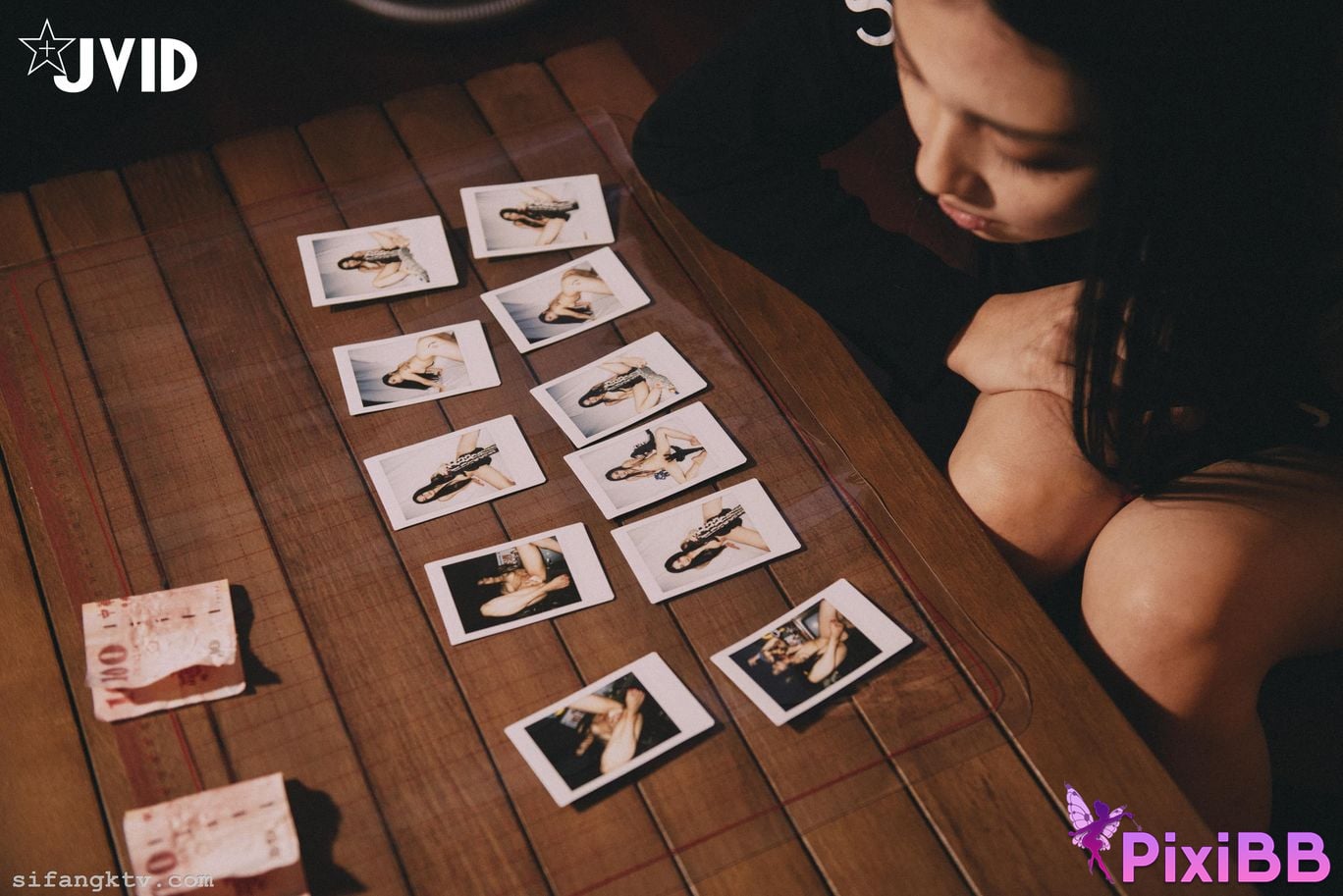 JVID Summer light Shou Ben Shang Kong Xie Zhen Yu Wang Zhi Nu Desire s slave or slut PixiBB.COM 011