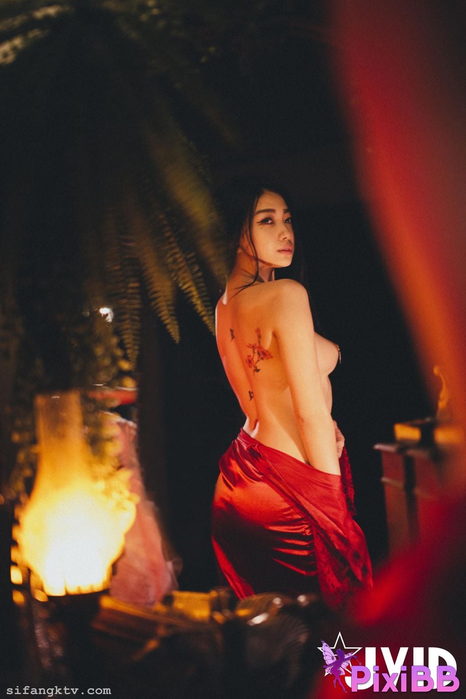 JVID Summer light Shou Ben Shang Kong Xie Zhen Yu Wang Zhi Nu Desire s slave or slut PixiBB.COM 014