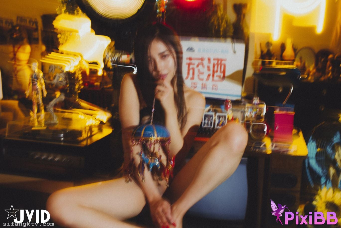 JVID Summer light Shou Ben Shang Kong Xie Zhen Yu Wang Zhi Nu Desire s slave or slut PixiBB.COM 039