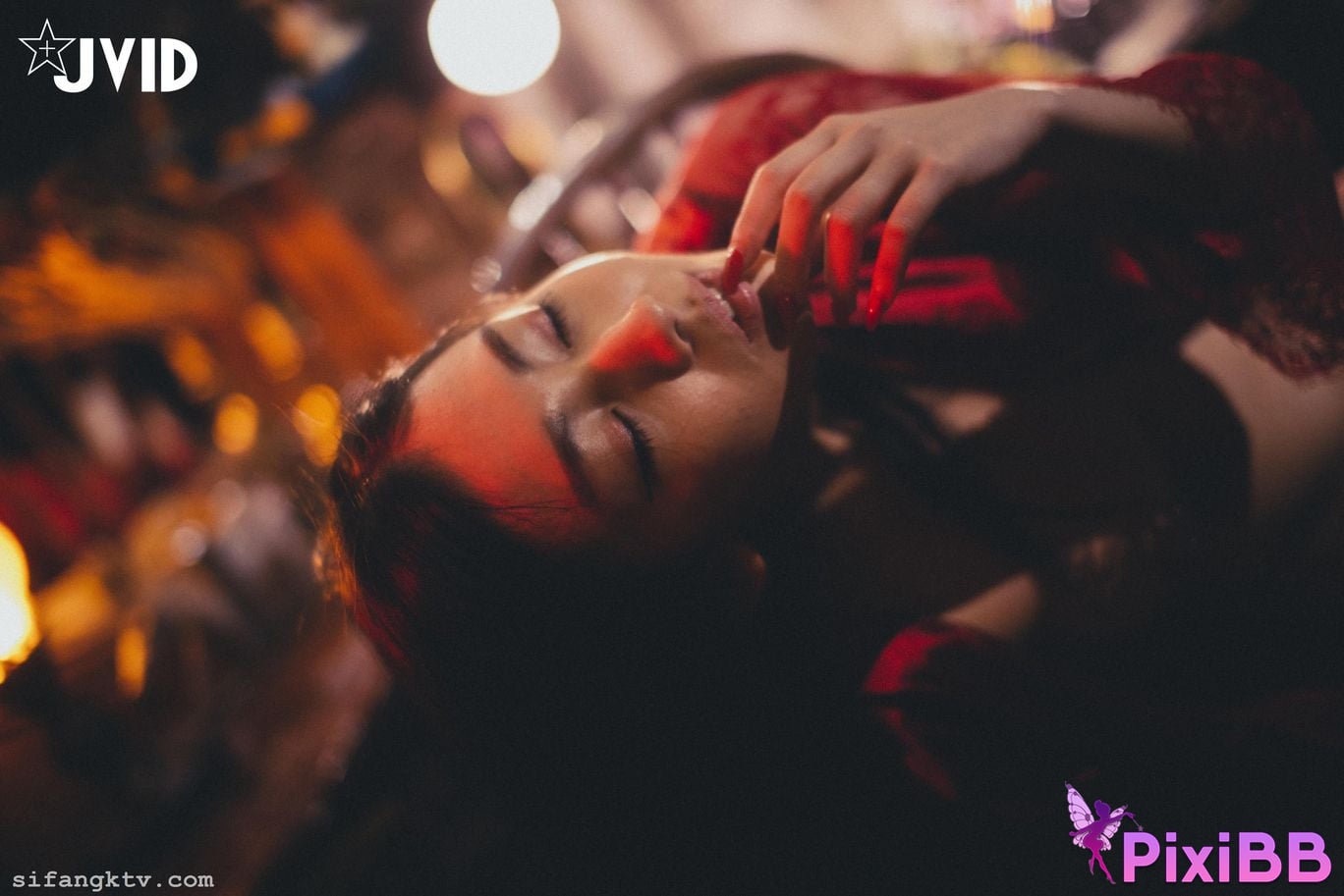 JVID Summer light Shou Ben Shang Kong Xie Zhen Yu Wang Zhi Nu Desire s slave or slut PixiBB.COM 054
