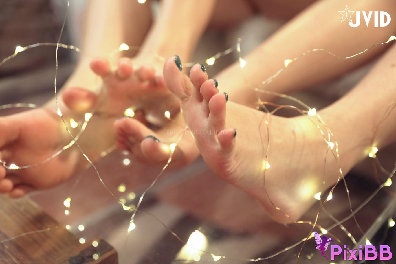 JVID Meat bag Mini Wu Zi Xin Ti Ye Tu X Psychic Rabbit Color and liquid fusion PixiBB.COM 046