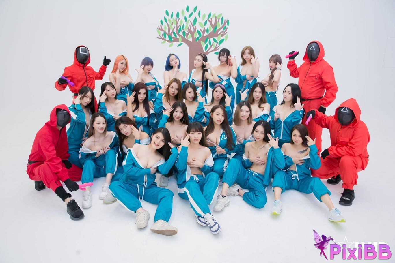 JVID Rou baoMini and Li fei er and Fei li and Shu er and Bai xi yu and Xia yu nai and Han tang 2021.24 PixiBB.COM 245