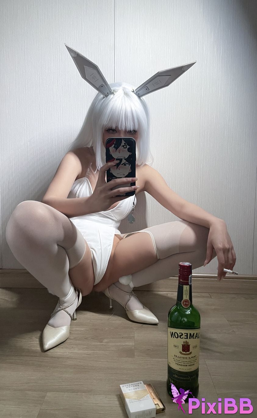Cosplay Walkure White Rabbit Branl PixiBB.COM 010