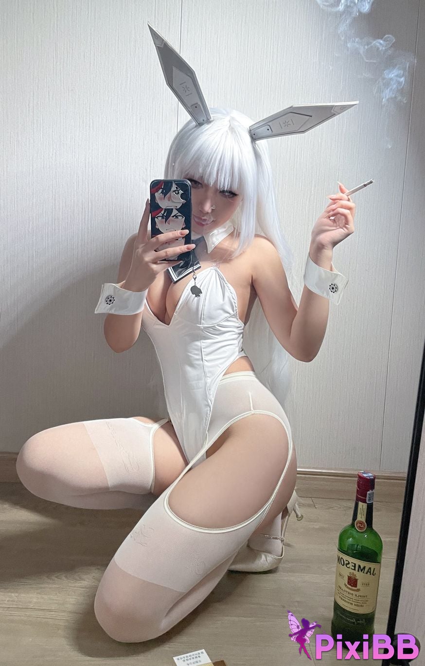 Cosplay Walkure White Rabbit Branl PixiBB.COM 011
