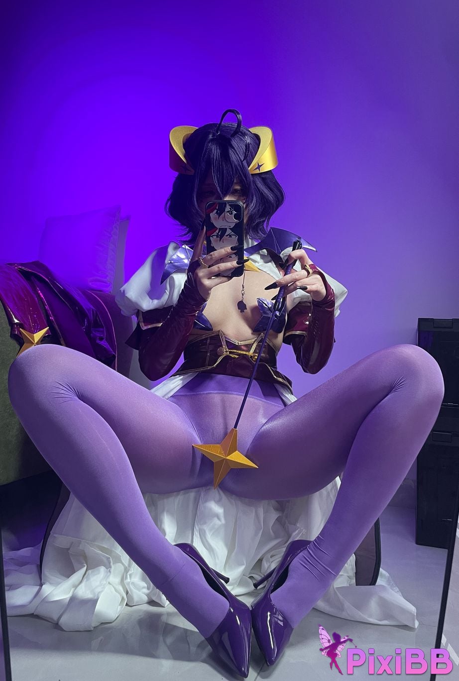 Cosplay Walkure Wu Tina selfie PixiBB.COM 004