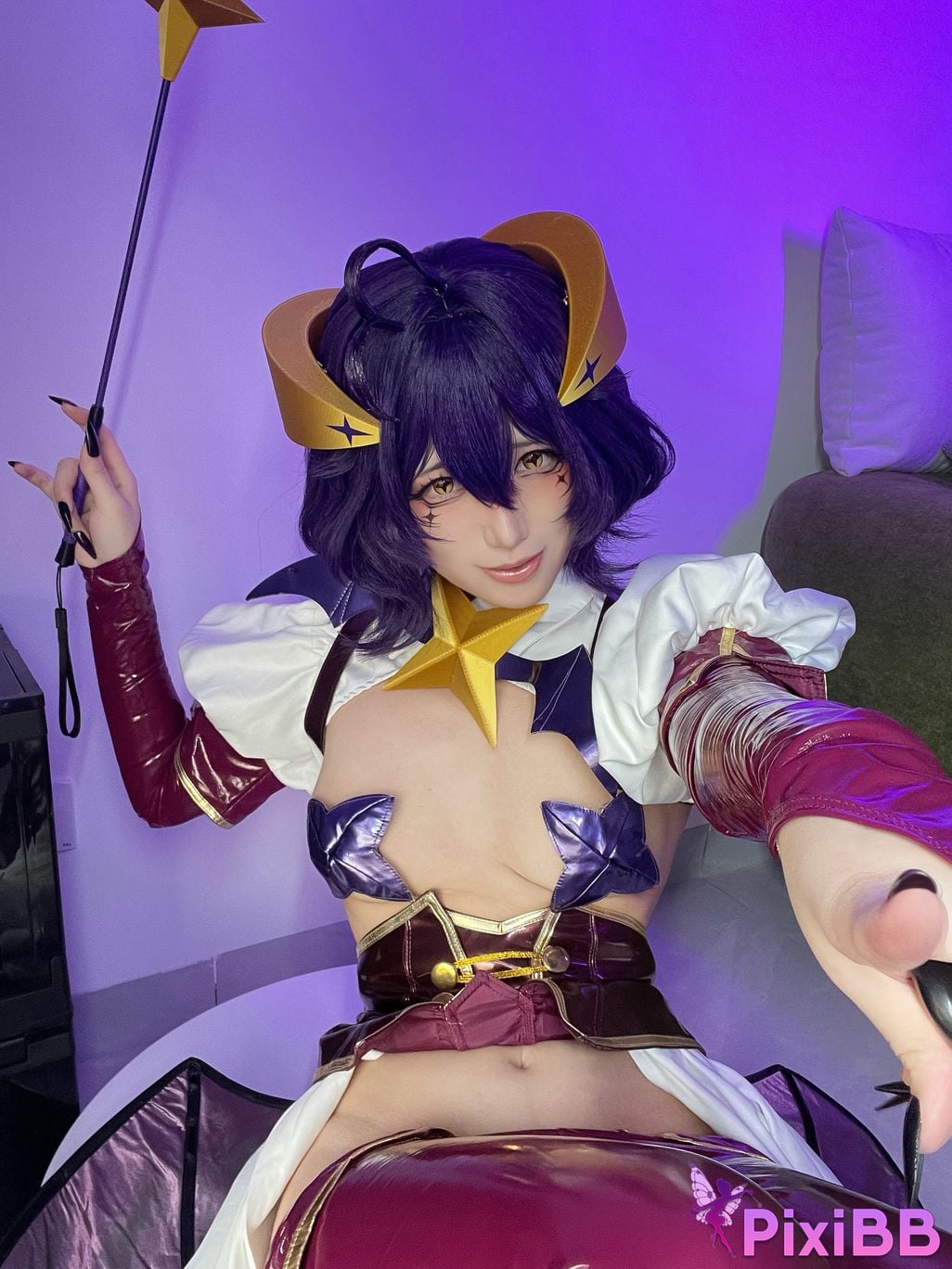 Cosplay Walkure Wu Tina selfie PixiBB.COM 014