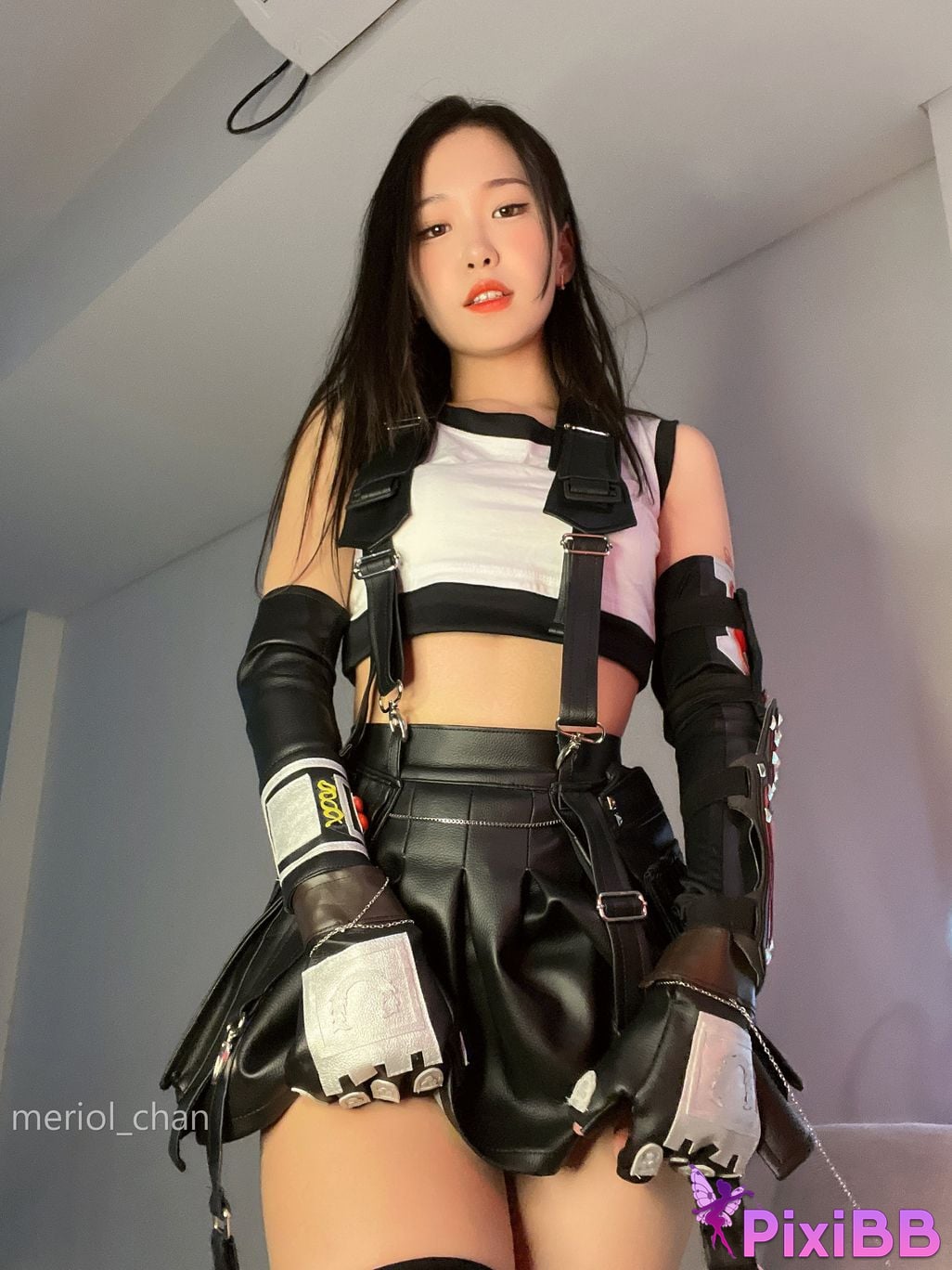 Coser Meriol Chan Tifa Cosplay PixiBB.COM 007