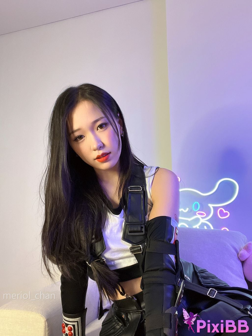 Coser Meriol Chan Tifa Cosplay PixiBB.COM 012