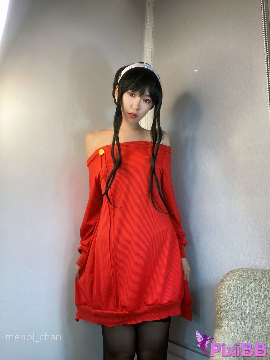 Coser Meriol Chan Mommy Yor Cosplay PixiBB.COM 050