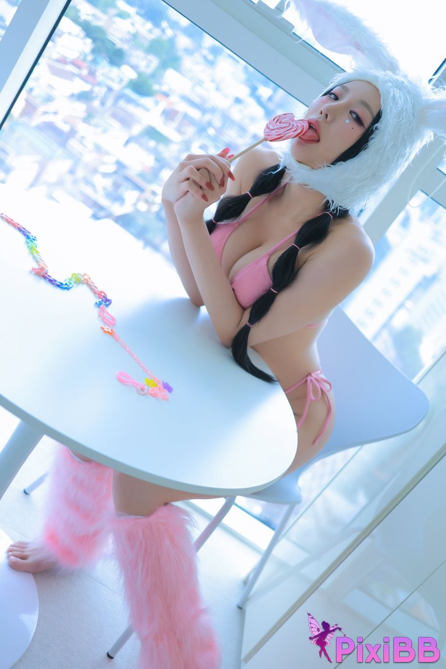 Dongeuran round Naked Bunny PixiBB.COM 086