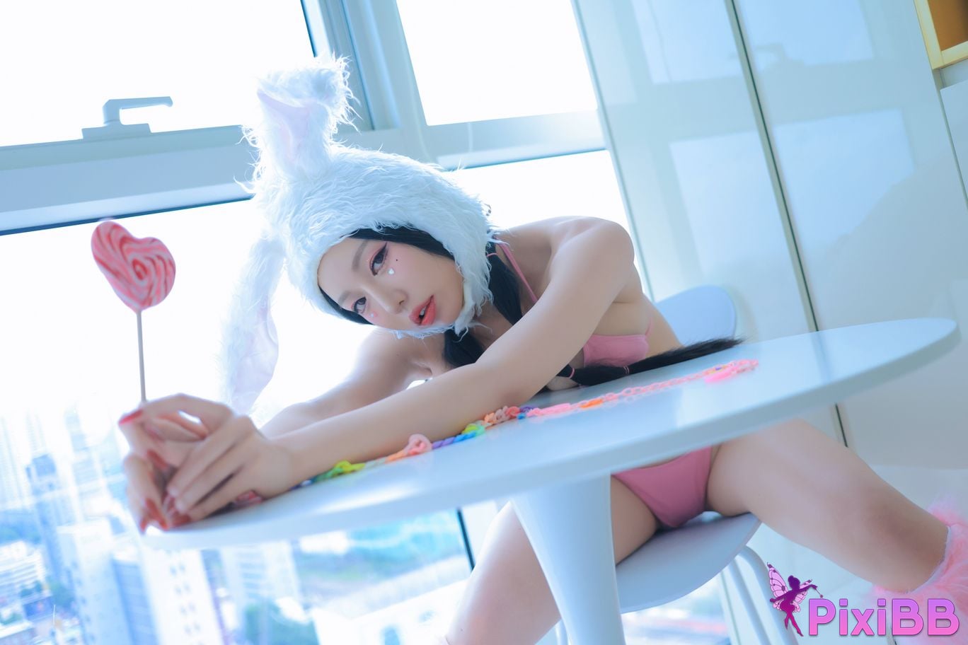 Dongeuran round Naked Bunny PixiBB.COM 107