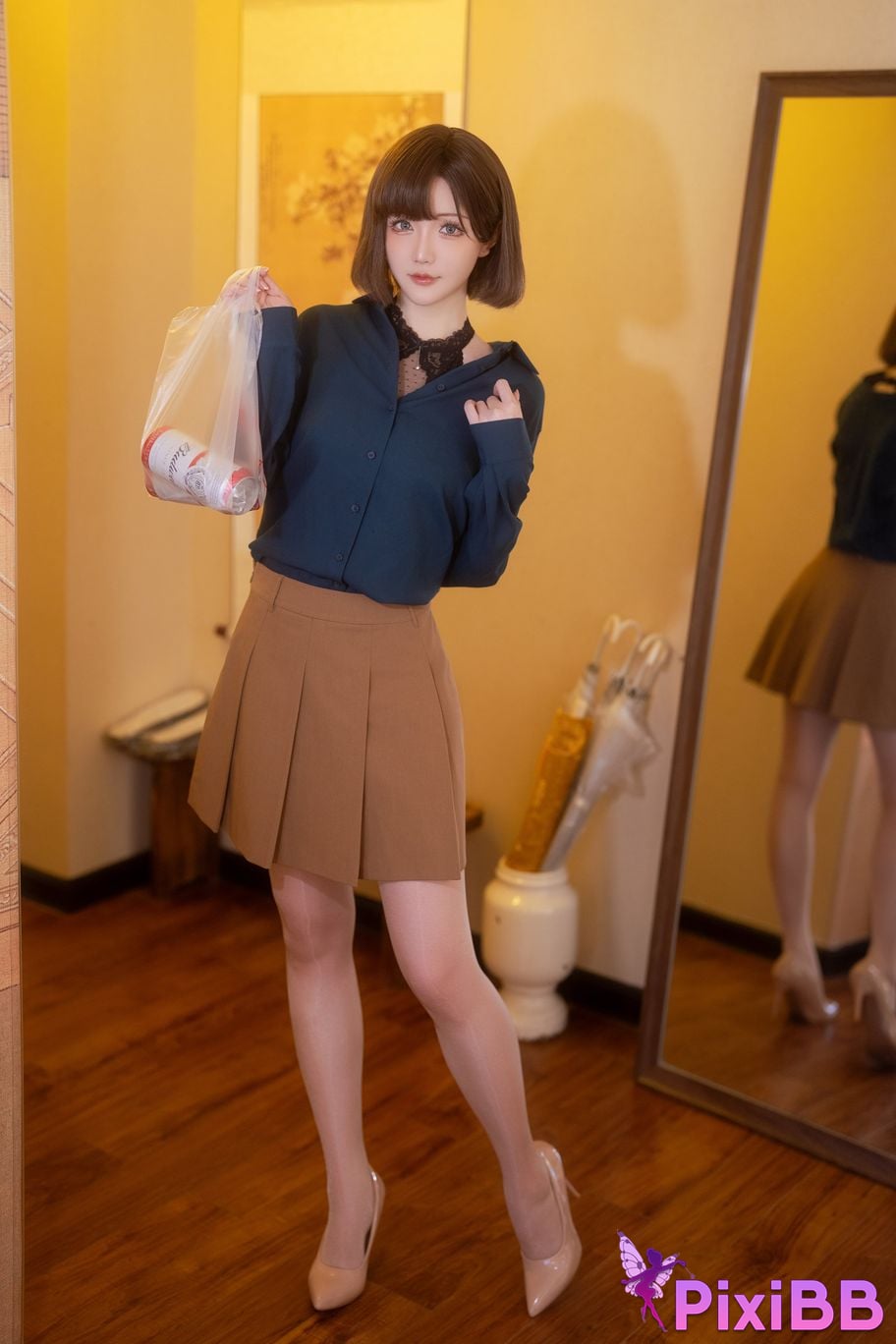 Cosplayer Pudding method Dafa Enthusiastic neighbor sister PixiBB.COM 001