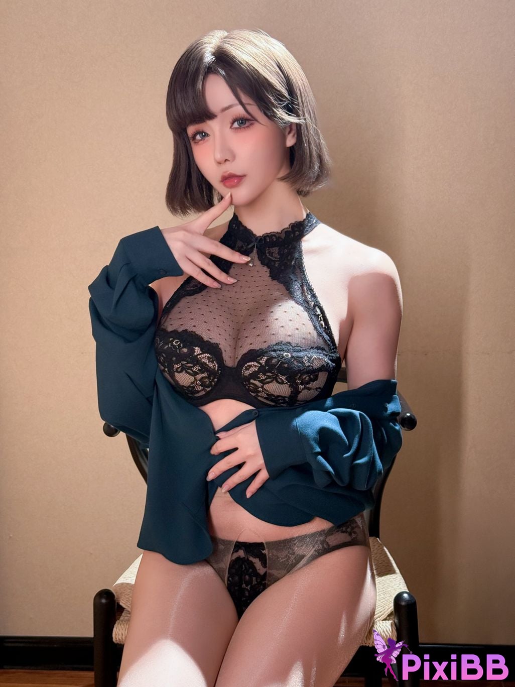 Cosplayer Pudding method Dafa Enthusiastic neighbor sister PixiBB.COM 009