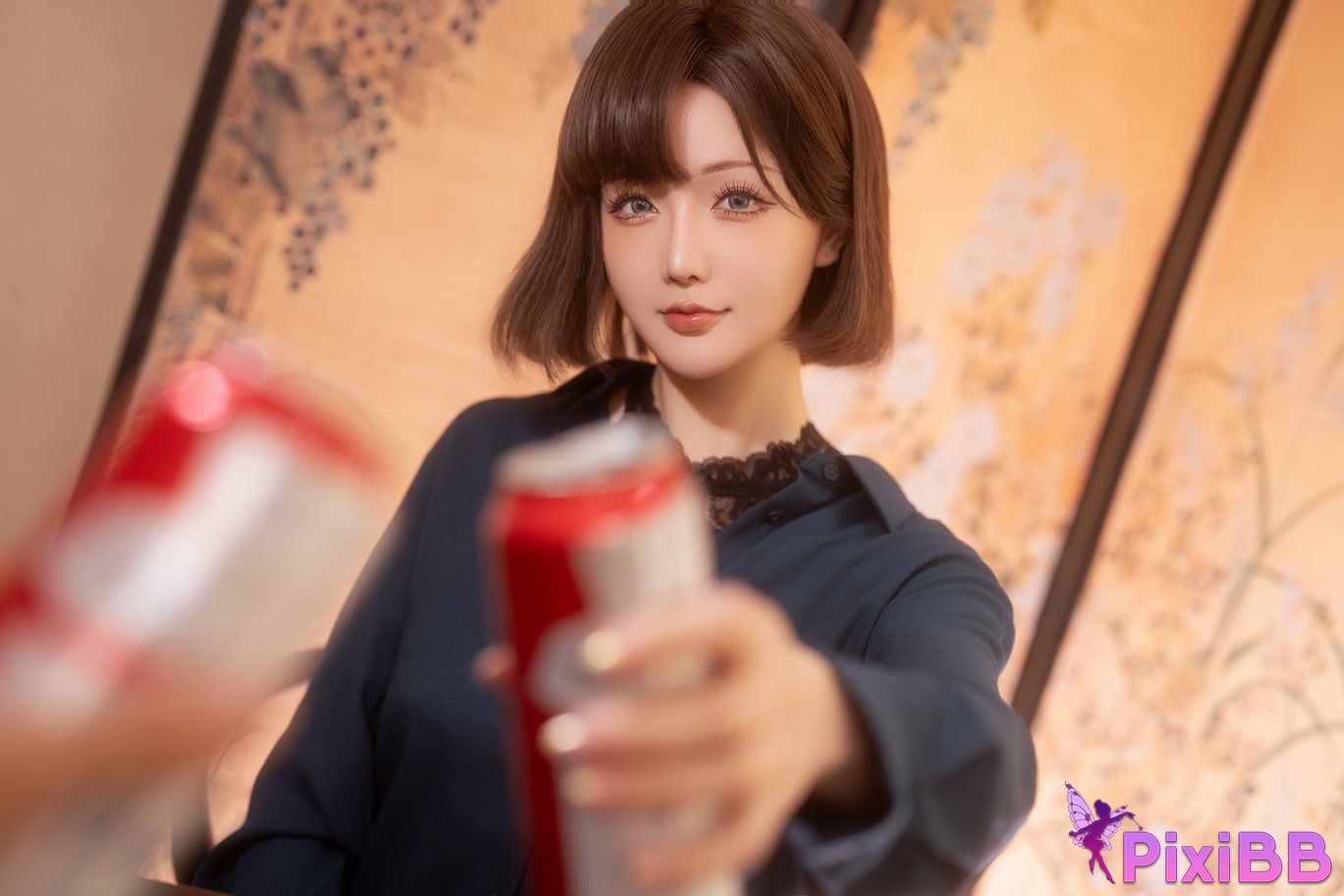 Cosplayer Pudding method Dafa Enthusiastic neighbor sister PixiBB.COM 036