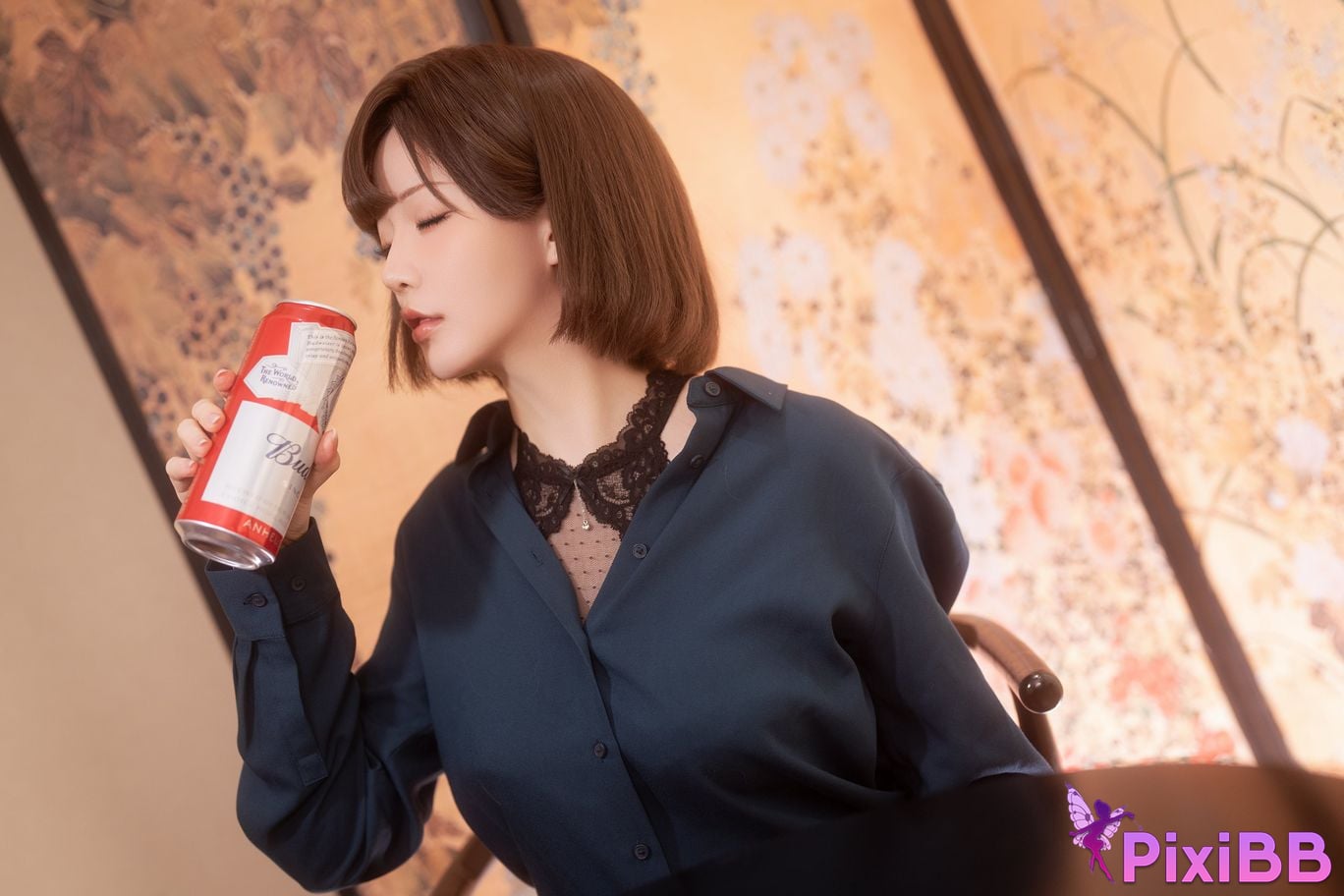 Cosplayer Pudding method Dafa Enthusiastic neighbor sister PixiBB.COM 038