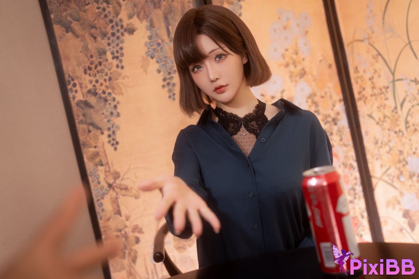 Cosplayer Pudding method Dafa Enthusiastic neighbor sister PixiBB.COM 043