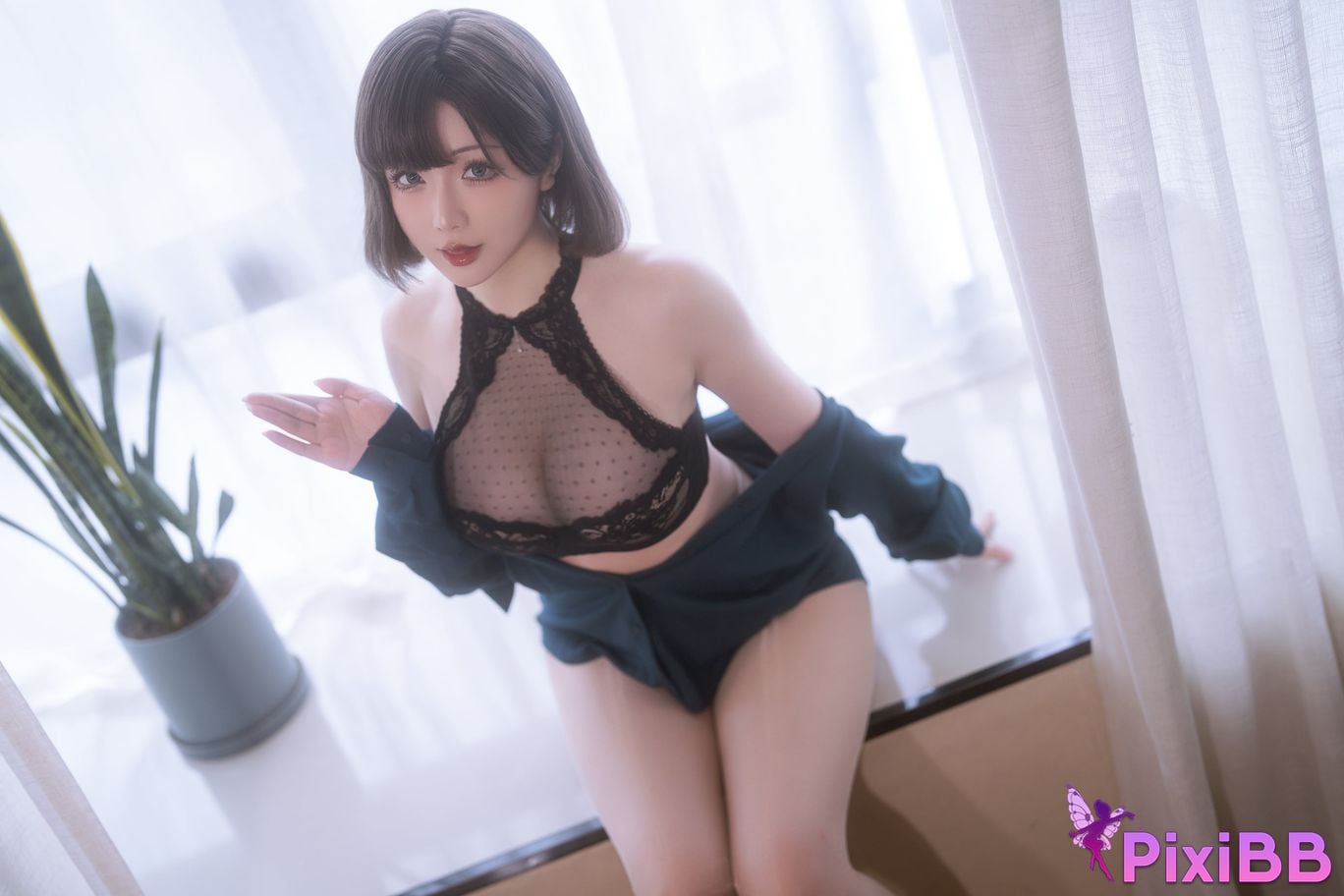 Cosplayer Pudding method Dafa Enthusiastic neighbor sister PixiBB.COM 067