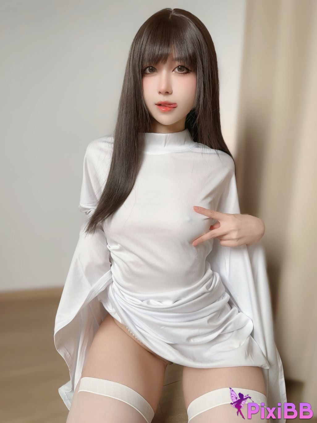 Cosplay Pudding Dafa Halloween Miss Ghost PixiBB.COM 006